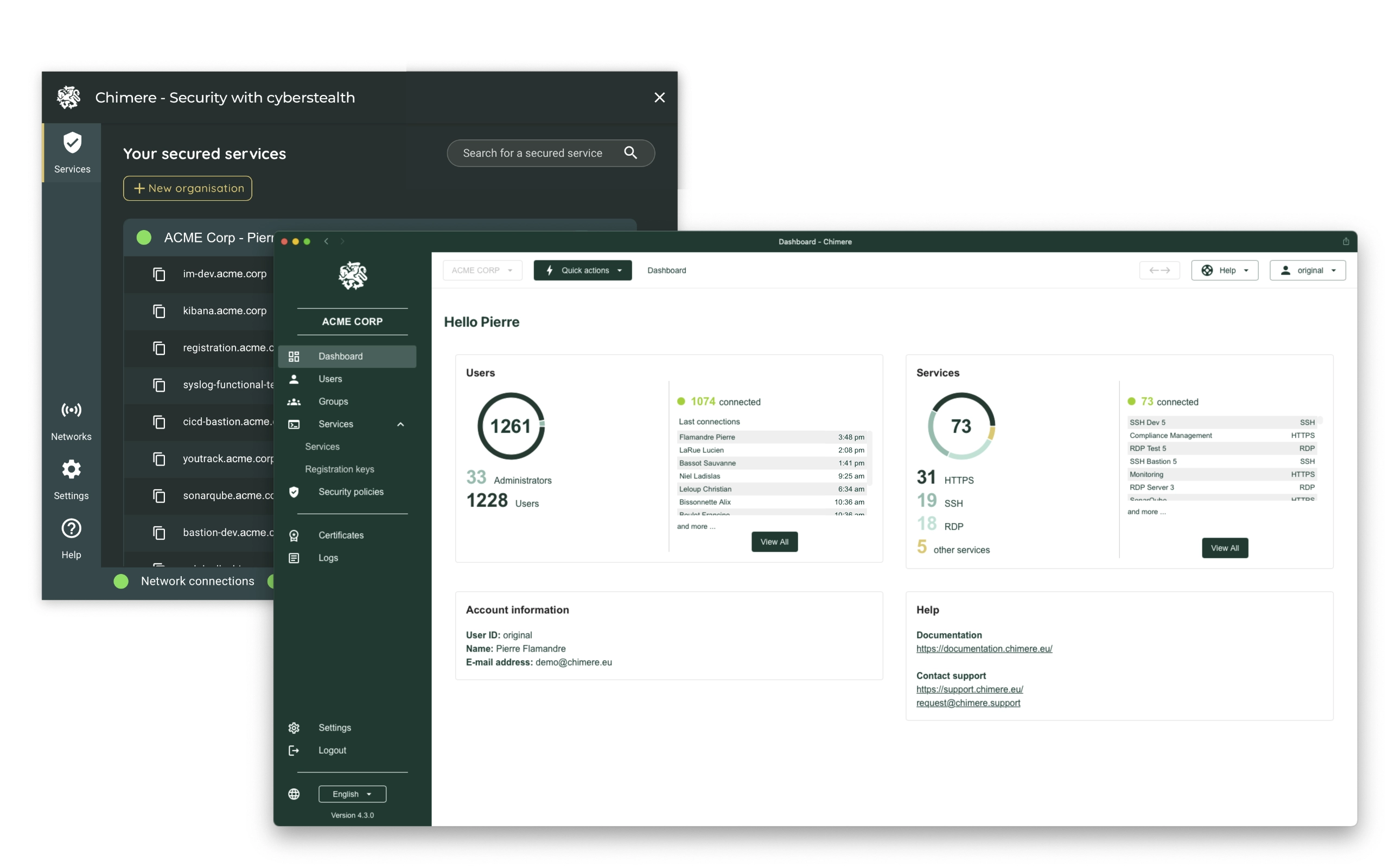 App screenshot